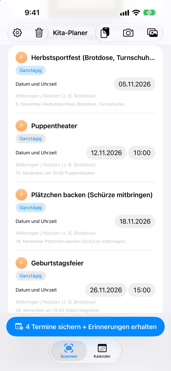 Ein Foto, ein ganzer Monat