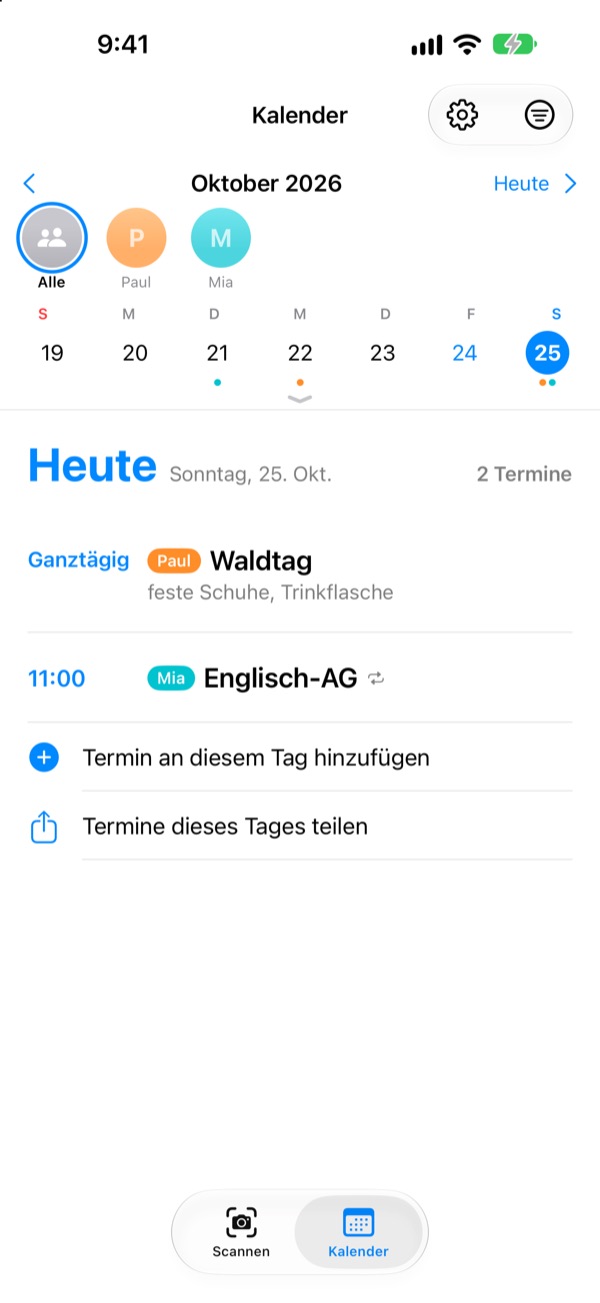Für mehrere Kinder und die ganze Familie