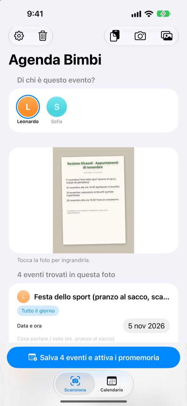 Basta una foto. Al resto pensiamo noi.