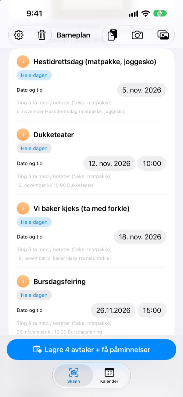 Ett bilde, hele måneden