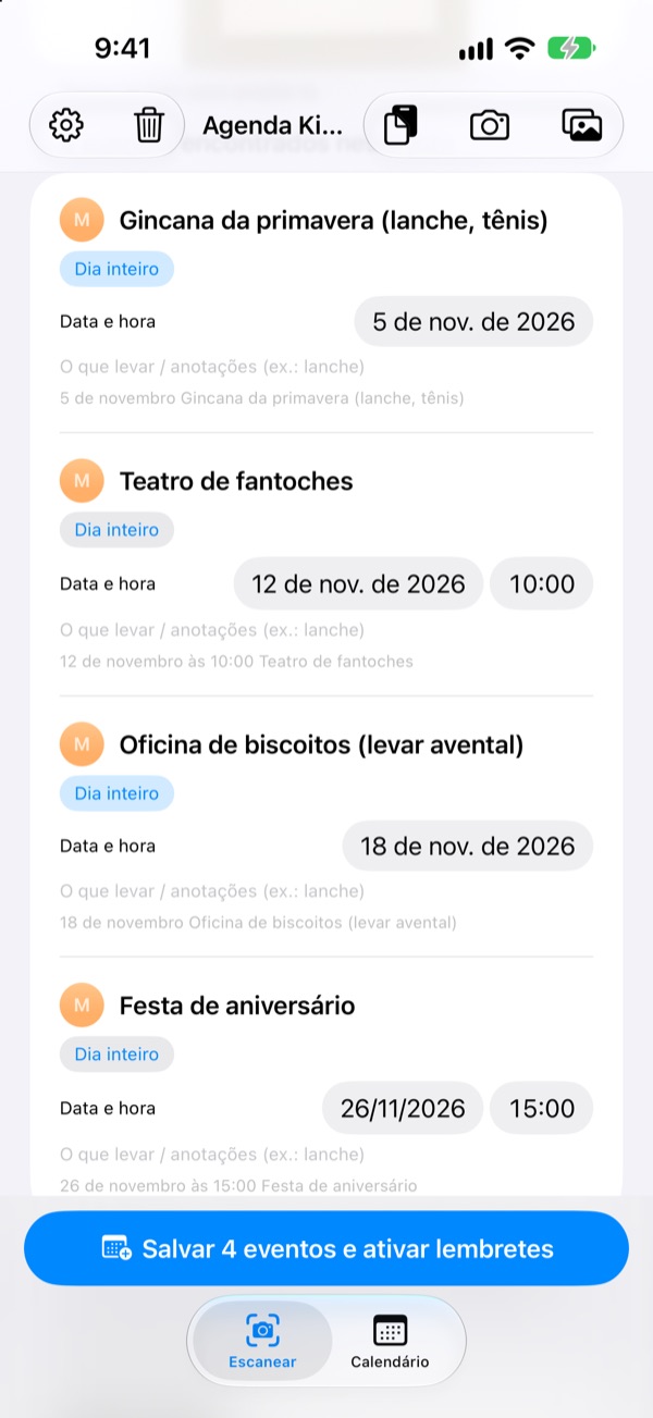 Uma foto, o mês inteiro