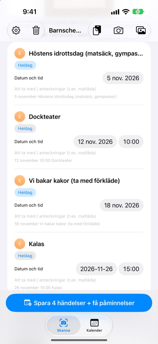 En bild, hela månaden