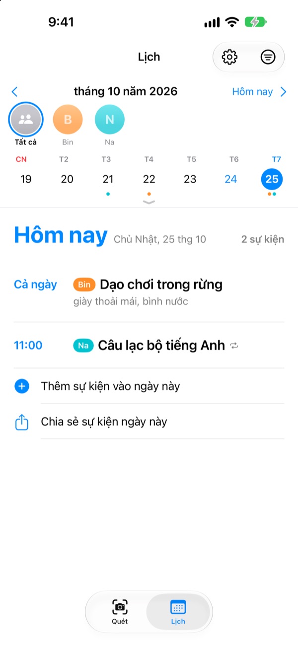 Nhiều con hay cả gia đình cùng xem