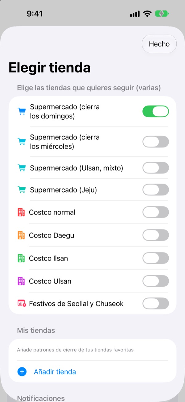 Acierta en cada región
