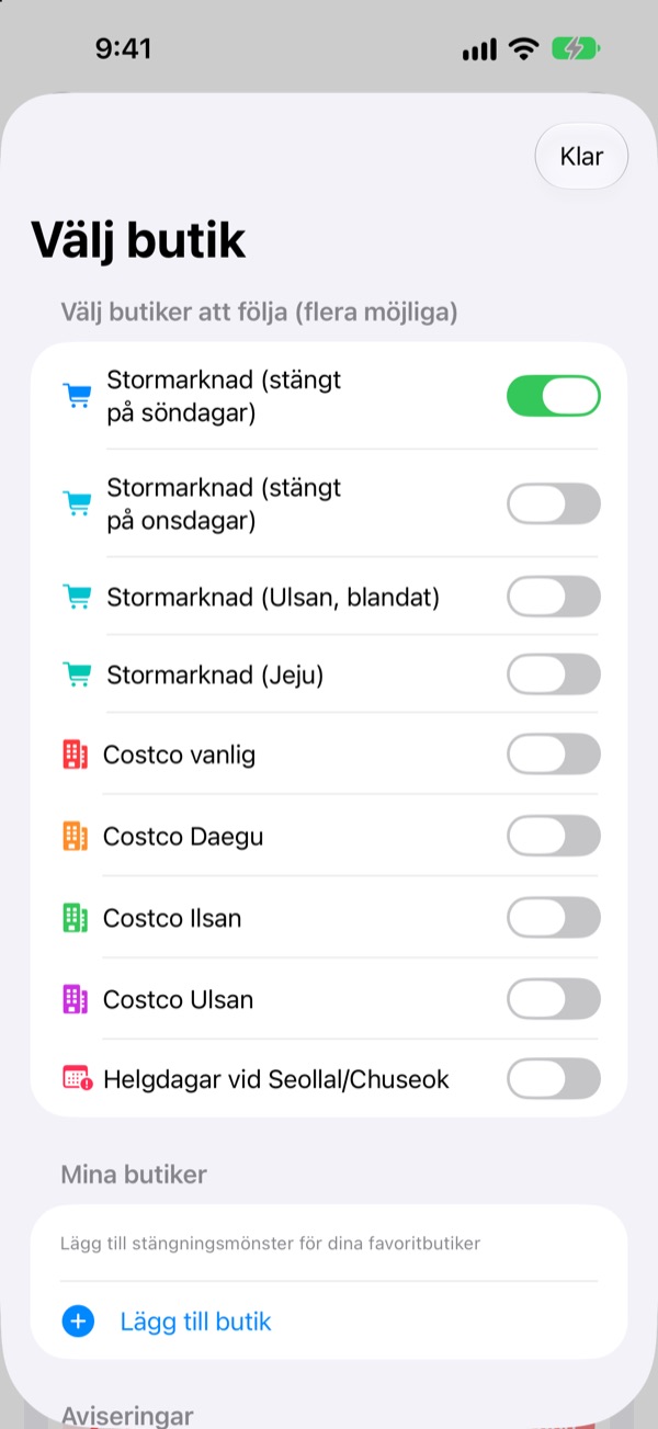 Rätt i varje region