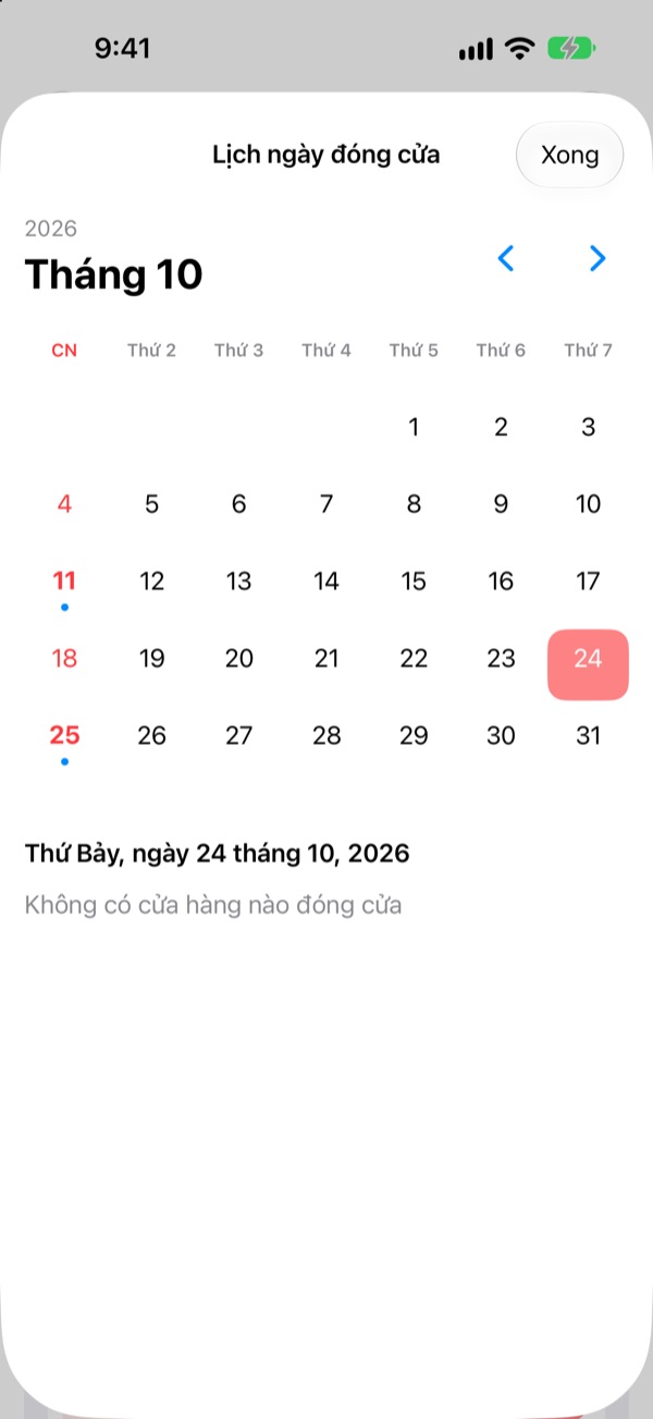 Nhắc nhở và widget để không quên