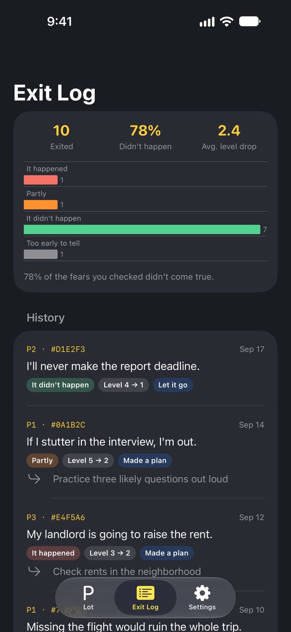 Exit Log and insights